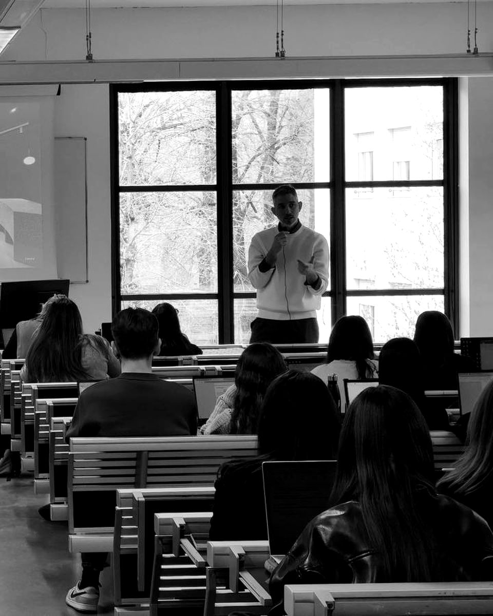 Marco De Carli teaching at IULM University Milano